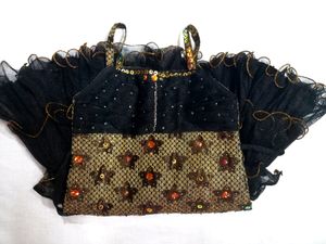 Pretty Black Party Dress For Girls (Age 4-6 Years)