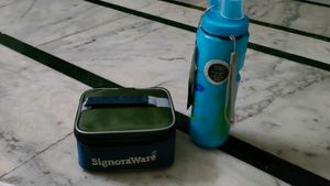 Combo Of Signoware Lunch Box &amp; LOTTO water Bottle