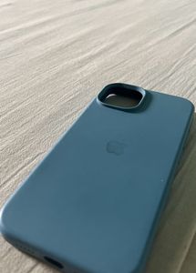 Iphone 13 Blue Silocon Cover 💙