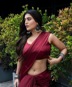 Satin Saree