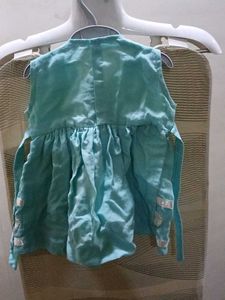 Baby Girl Sky Blue Frock