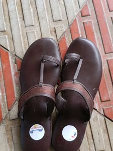 Brown Leather Sandals