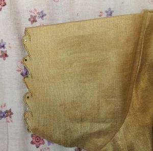 Gold Bollywood Blouse