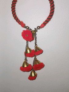 Boho Red Tassel Bracelet