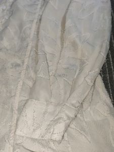 Cream Shirt With Flower Print