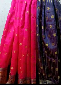 8 Banarasi saree Gold Design With Blouse