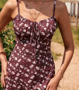 Pinteresty Corset Style Front Slit Dress