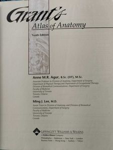 Grant's Atlas of Anatomy