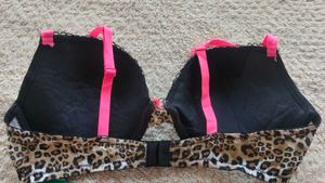 🐆 La Senza Wild &amp; Pink Leopard Print Bra 💖