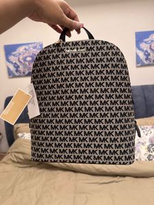 Michael Kors’ Cindy Large MK Logo backpack