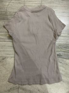 Heart Cut Out Detail Crop Top