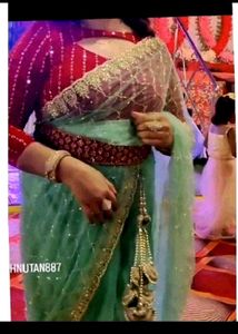 Party wear net saree