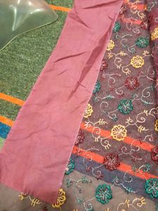 Heavy Embroidered Saree