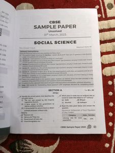 Class 10 One shot Question Bank SST