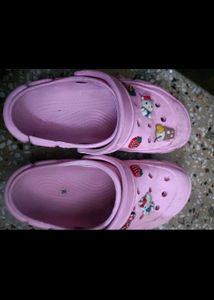Beautiful Pink Clogs For Women In 39 Number