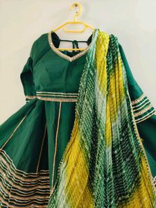 Emerald Green Chaniya Choli