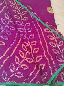 Bandhani Saree