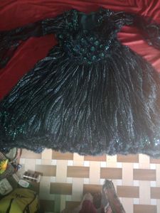 Elegant Sequin Embellished Evening Gown