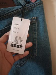 Blue Denim Mom Jeans