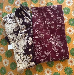 Floral Print Cotton Nighty Combo