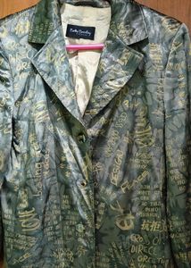 Stylish Patterned Blazer