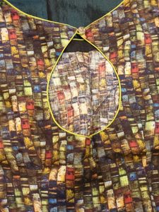 Ethnic Stylish Silk Skirt And Top