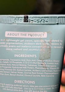 Conscious Chemist Pigmentation Cream [Sample]