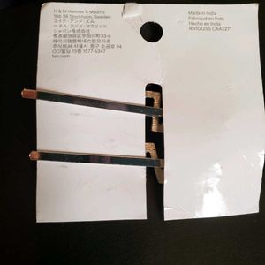 Happy &amp; Love Dimond HairPins