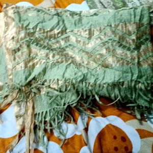 Elegant green printed kurta set