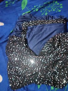 Elegant Sequin Embellished Outfit