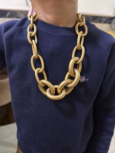Chunky Gold Chain Necklace