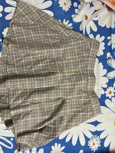 Plaid Mini Skirt