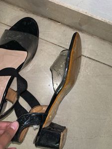 Black heels
