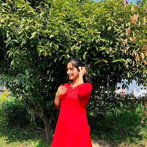 Red Casual Dress