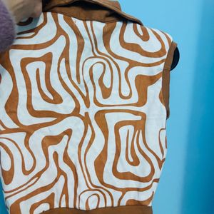 Retro Print Tank Top