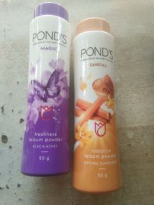 Pond's Powder 2 Bottal (Sandel &magic)
