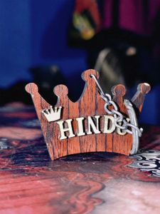 Jai Shri Ram Wooden Keychain