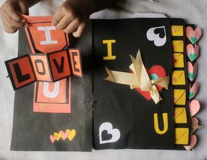 Handmade Scrapbook 4 Page For Your Special Person