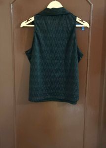 Shimmery Black Top