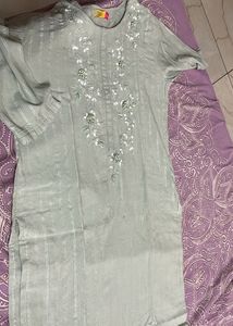 Elegant pista Green Kurta