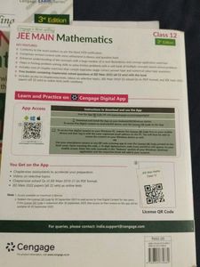 Jee Mains Cengage Mathematics Class 12 2022