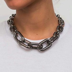 Gothic Emo Punk Chunky Chain Link Necklace