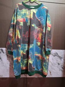 Colorful Print Dress