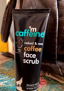 OTmCaffeine Naked & Raw Coffee Face Scrub For Oily