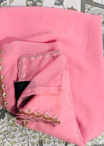 SUNANYA BY Avantra beautiful peach pink saare