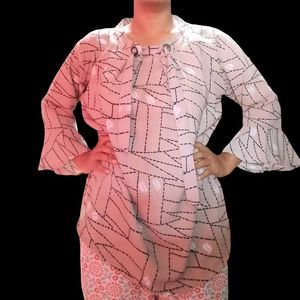 Stylish Patterned Top