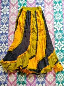 Boho Ruffle Skirt