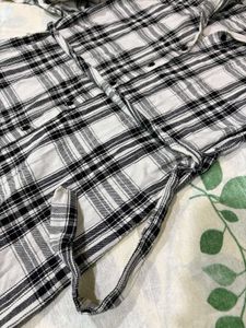 Checked Classic Mini Dress