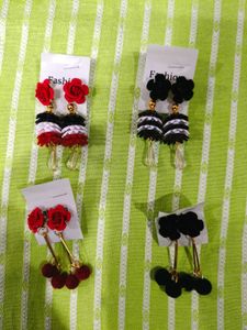 Pack of 4 Partywear Earrings ❤️
