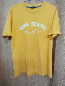 YELLOW OVERSIZED TSHIRT